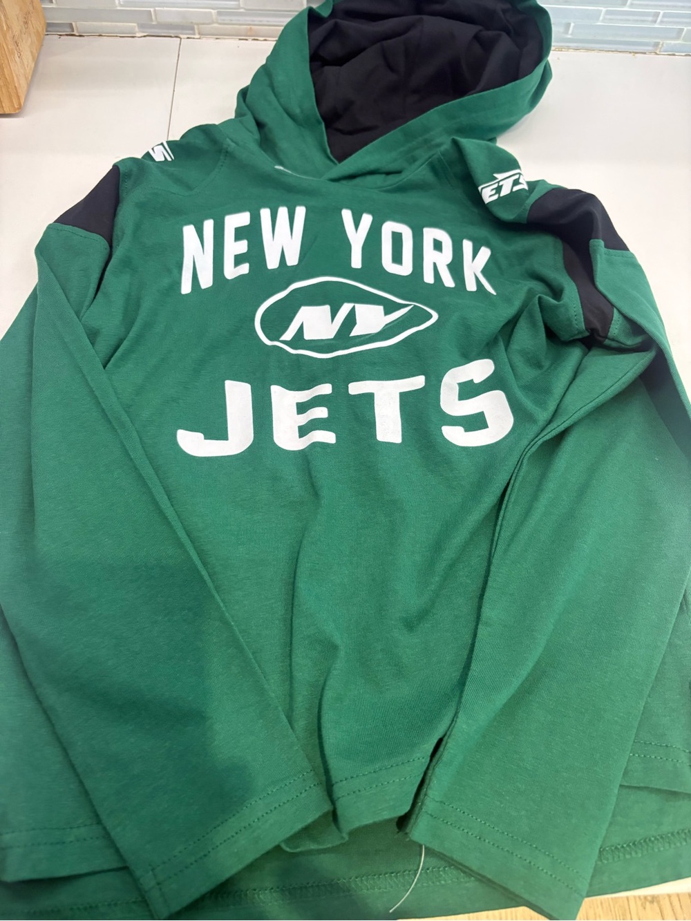 NFL NY Jets Long sleeves Boys shirt 7